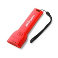 LED Flashlight - Flat - Red